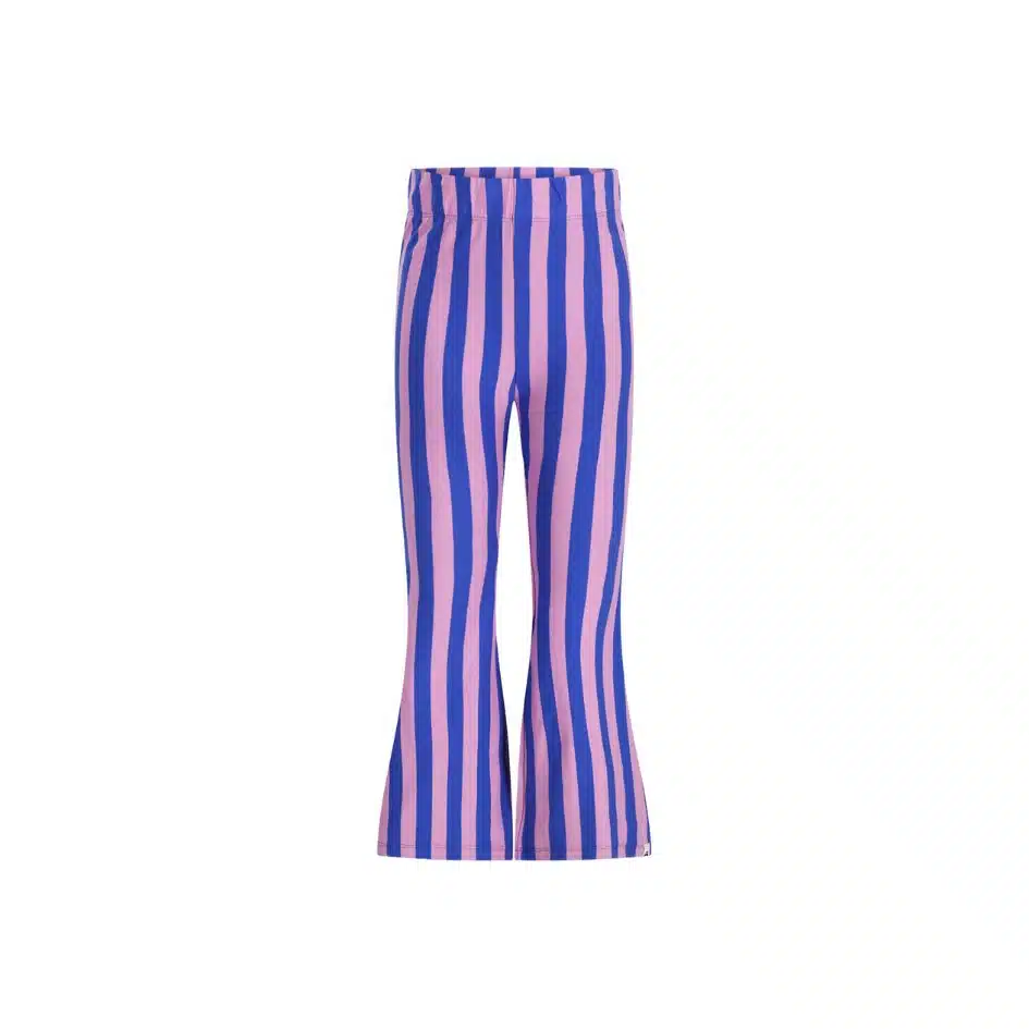 The New Chapter - Flared Pants - Nena - Blue Pink Stripes
