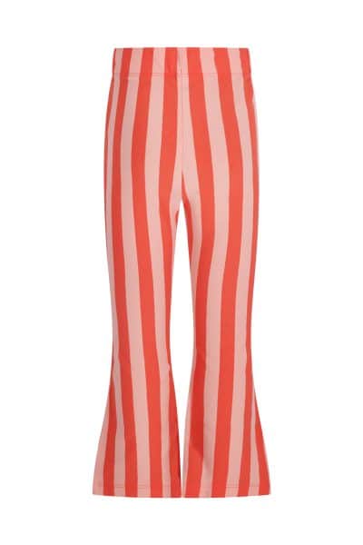 The New Chapter - Flared Pants - Nena - Red Pink Stripes
