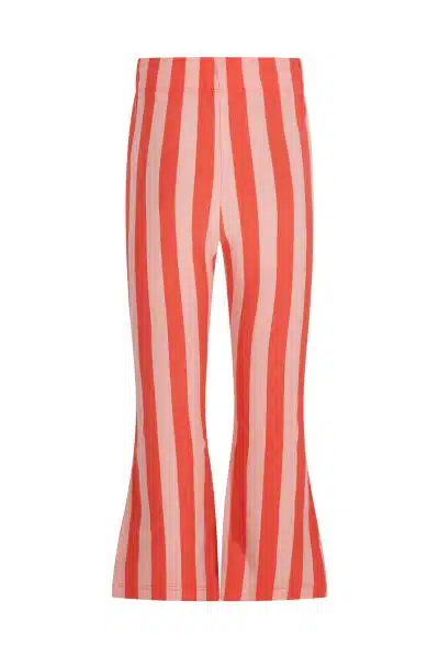 The New Chapter - Flared Pants - Nena - Red Pink Stripes