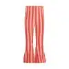 The New Chapter - Flared Pants - Nena - Red Pink Stripes