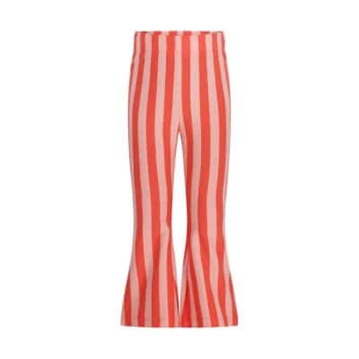 The New Chapter - Flared Pants - Nena - Red Pink Stripes
