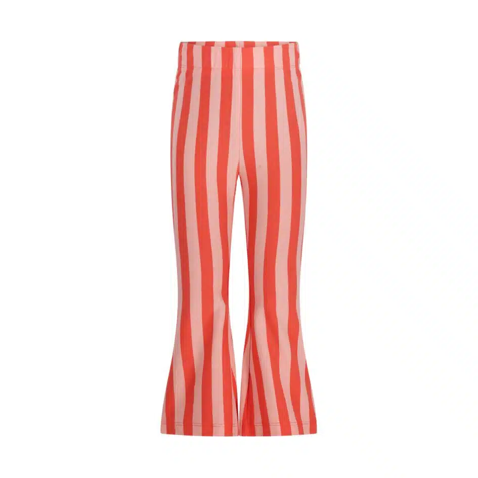 The New Chapter - Flared Pants - Nena - Red Pink Stripes