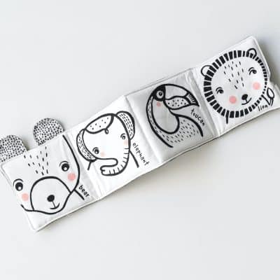 Wee Gallary - Baby's eerste knuffelboekje - Friendly Faces in the Wild