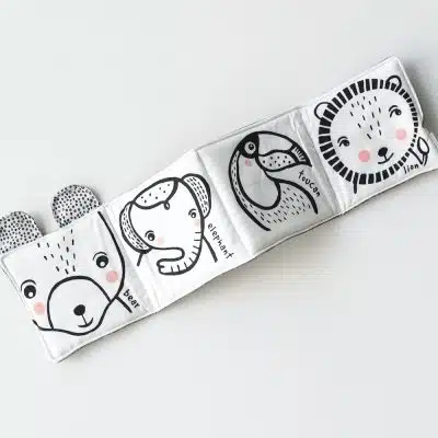 Wee Gallary - Baby's eerste knuffelboekje - Friendly Faces in the Wild