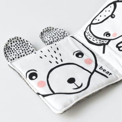 Wee Gallary - Baby's eerste knuffelboekje - Friendly Faces in the Wild