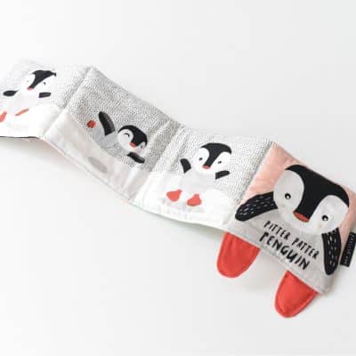 Wee Gallary - Baby's eerste soft book - Penguin