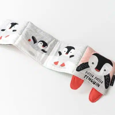 Wee Gallary - Baby's eerste soft book - Penguin