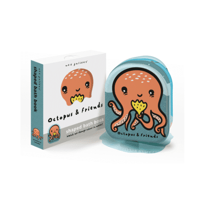 Wee Gallary - Badboekje - Shaped Bath Book – Octopus & Friends