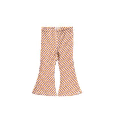 Your Wishes - Mini Check - Flared Legging