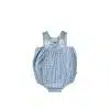 Your Wishes - Vichy Blue - Summer Romper