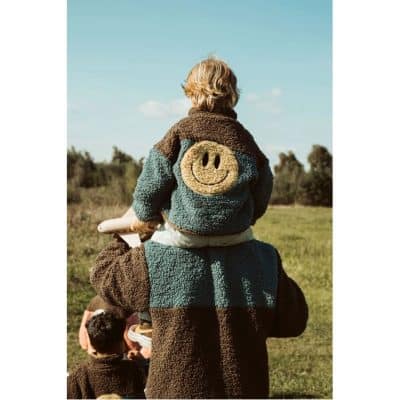 Ella and Rapha - Little Teddy - Smiley Jacket - Blue