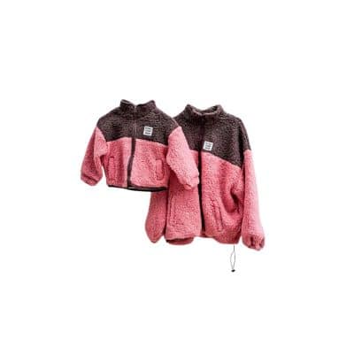 Ella and Rapha - Little Teddy - Smiley Jacket - Pink