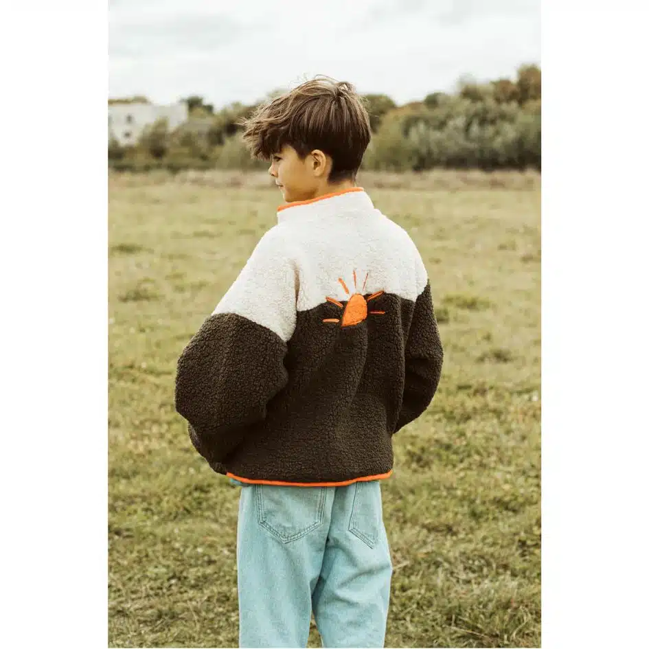 Ella and Rapha - Little Teddy - Sun Jacket - Orange