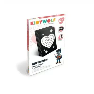 KIDYWOLF - Kidyneon - Extra borden voor Kidyneon - Happy - 5st