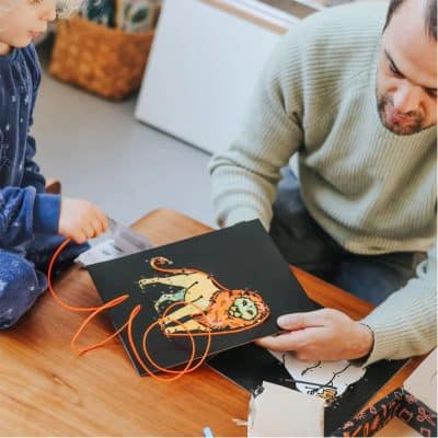 KIDYWOLF - Kidyneon - Knutselpakket Wanddecoratie - Dieren