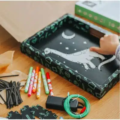 KIDYWOLF - Kidyneon - Knutselpakket Wanddecoratie - Dino