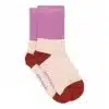 Melton - Block colour socks - Red Ochre