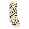 Melton - Leopard knee socks - Shortbread