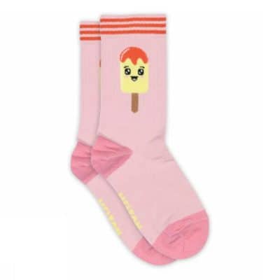 Melton - Popsicle socks - Pink Nectar