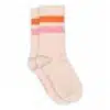Melton - Sporty stripe socks - Crystal Pink