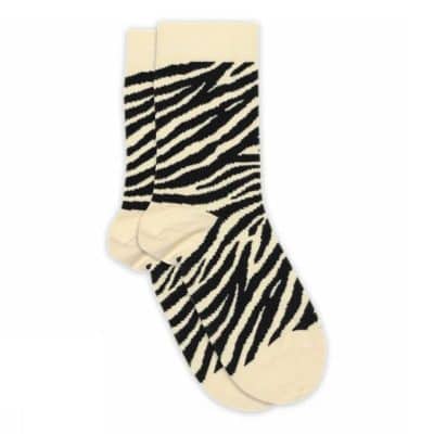 Melton - Zebra socks - Shortbread