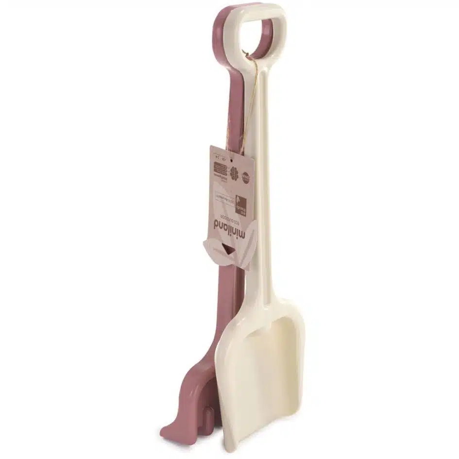 Miniland - Schep en Hark Super - Wit/Roze