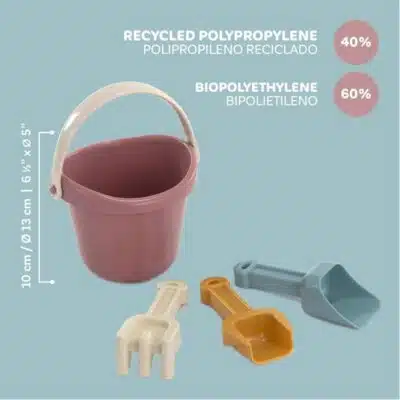 Miniland - Zandspeelset Baby - Eco Groen