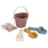 Miniland - Zandspeelset Baby - Eco Roze