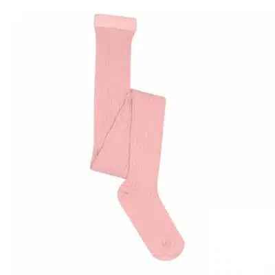 MP Denmark - Cotton rib tights - Silver Pink