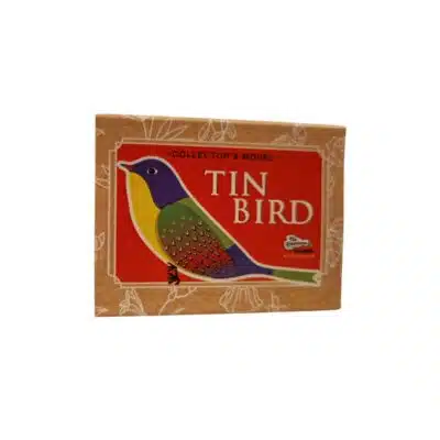 Ornament hangertje vogeltje met pootjes (Willekeurige kleur)