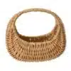 Ovaal mandje van riet - 19 cm