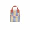 Sticky Lemon - Backpack Small - Stripes - Cloud Blue & Twiggy Beige