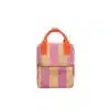 Sticky Lemon - Backpack Small - Stripes - Rosebay Pink & Apple Juice