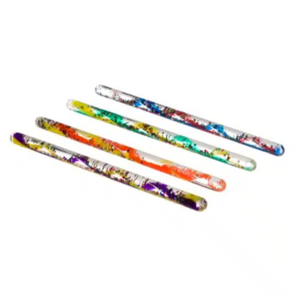 Toverstaf met glitters (Willekeurige kleur)