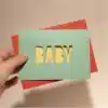 CUT IT OUT - Kaart - Baby