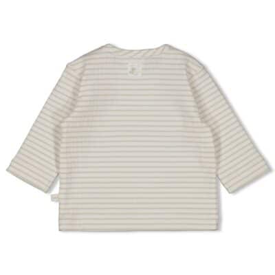 Feetje - Longsleeve rib met streep - Elephant
