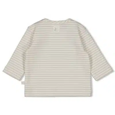 Feetje - Longsleeve rib met streep - Elephant