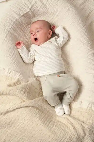 Feetje - Longsleeve rib met streep - Elephant