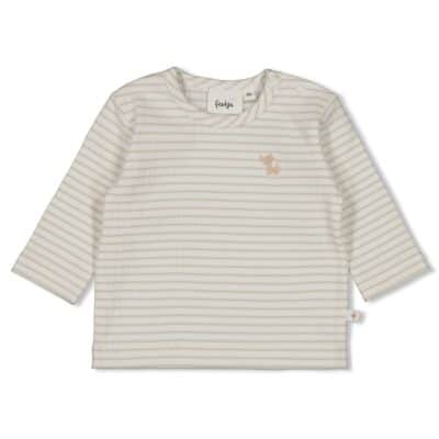 Feetje - Longsleeve rib met streep - Elephant