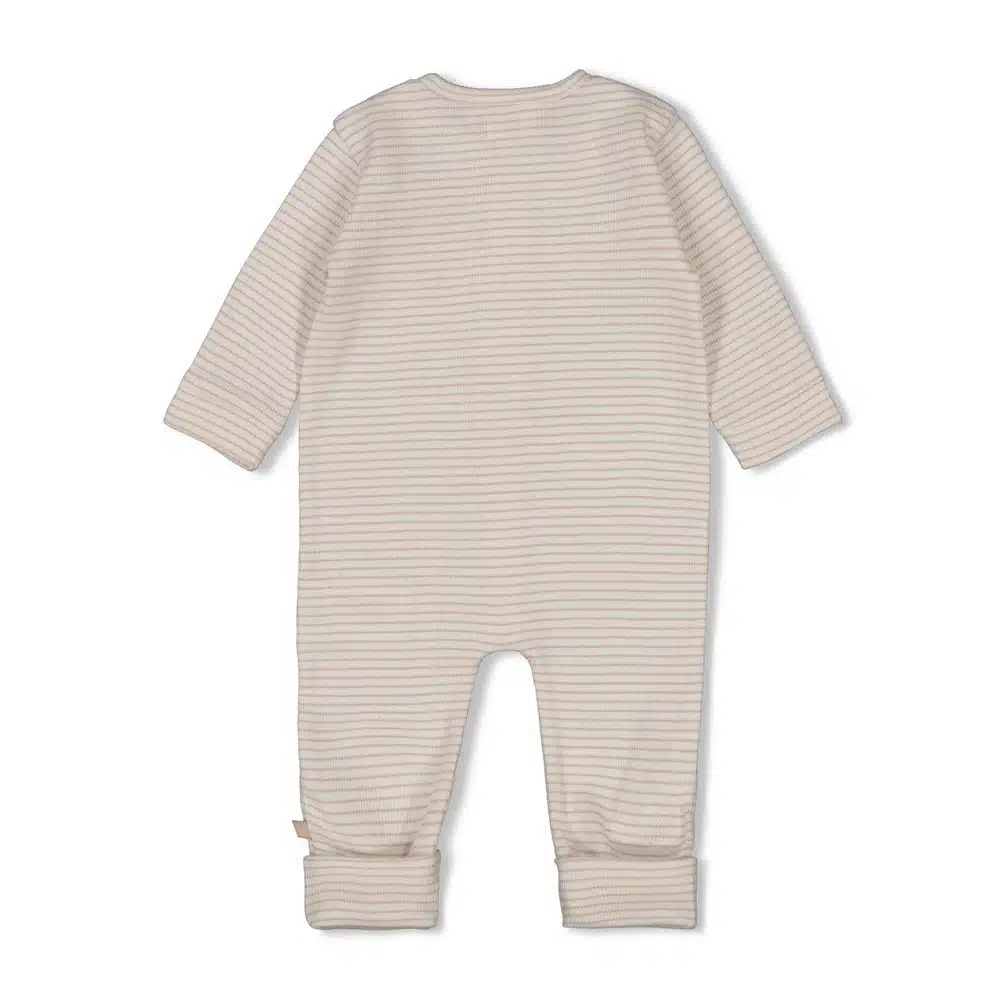 Feetje - Pak omslagvoet rib met streep - Honey Bear