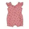 Feetje - Playsuit ajour rib AOP - Ladybug