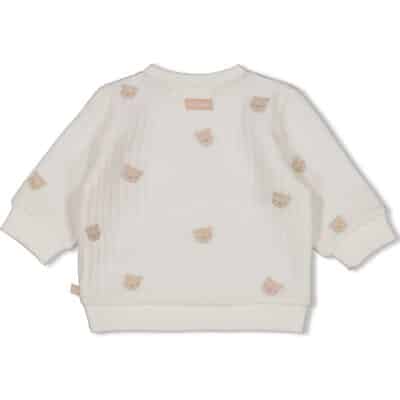 Feetje - Sweater AO embroidery - Honey Bear