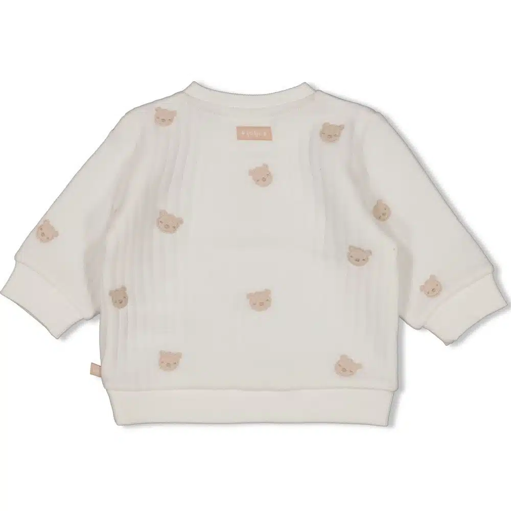 Feetje - Sweater AO embroidery - Honey Bear