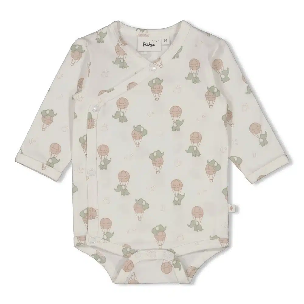 Feetje - Wikkelromper AOP - Elephant