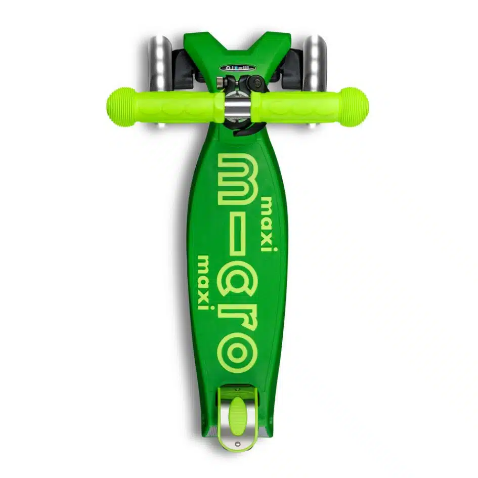 Micro Step - Maxi Deluxe Led - Groen/Geel Neon