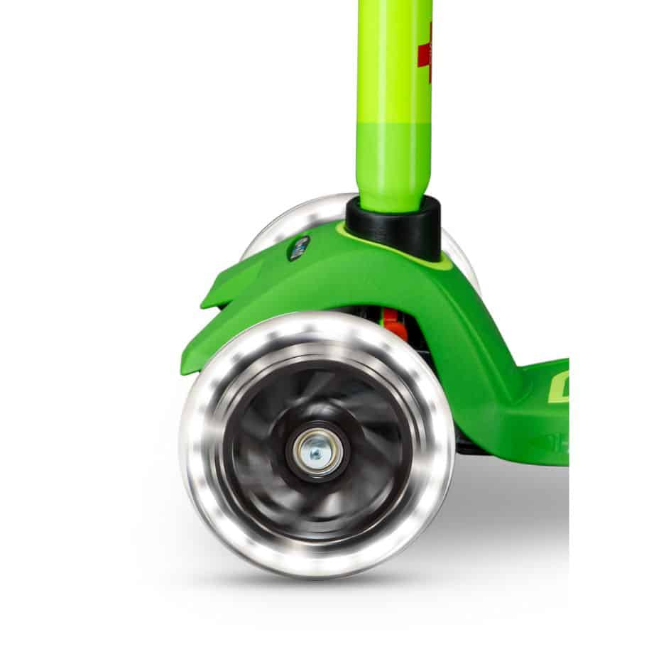 Micro Step - Maxi Deluxe Led - Groen/Geel Neon