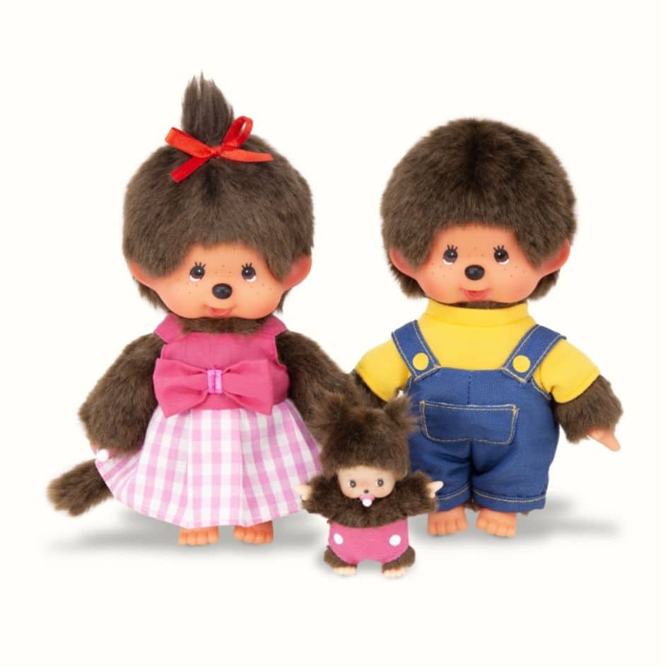 Monchhichi - Familie Monchhichi (set/20cm)