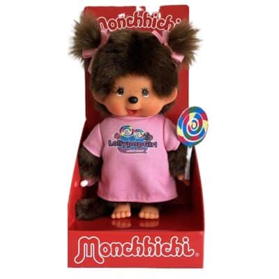 Monchhichi - Meisje Lollypop (20 cm)