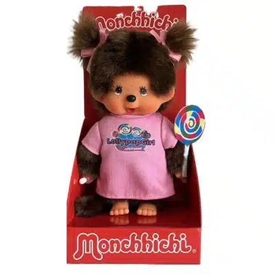 Monchhichi - Meisje Lollypop (20 cm)
