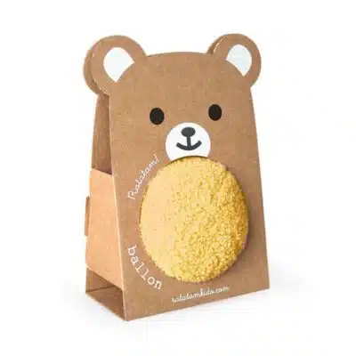 Ratatam - Teddy Bear Ball Ramelaar - Yellow